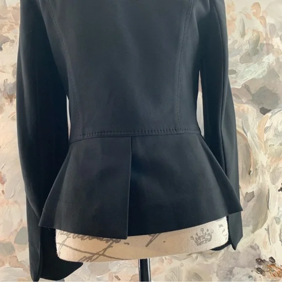 Anne Klein Black Jacket Blazer Tapered Beautiful Condition size 2 - Picture 5 of 7